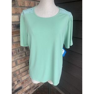 Columbia womens green omni wick tshirt size XL NWT